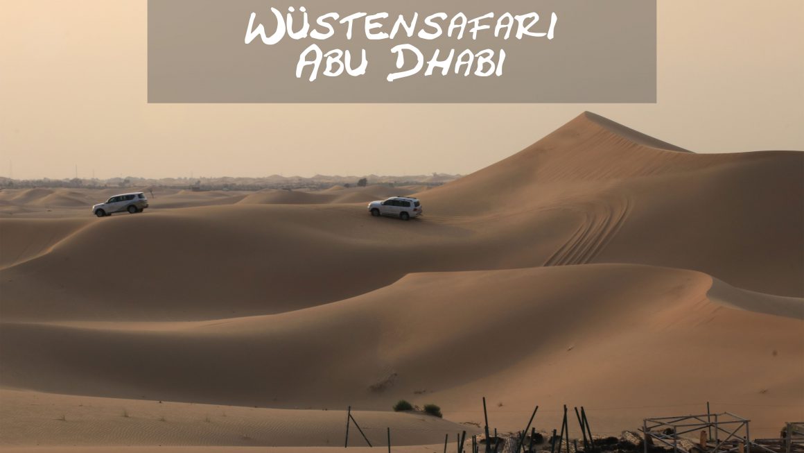 Wüstensafari in Abu Dhabi