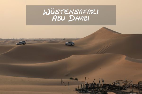 Wüstensafari in Abu Dhabi